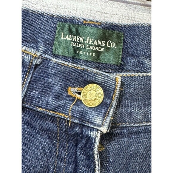 Womens Lauren Ralph Lauren Jeans Classic Straight Mid Rise Stretch Sz 6P - Picture 3 of 7